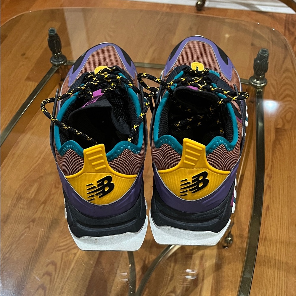New Balance Purple and Black Trail Sneakers - Picture 2 of 5